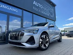 Silber Gebraucht 2022 Audi e-tron Sportback S-Line SUV | 29.950 € (Superpreis)