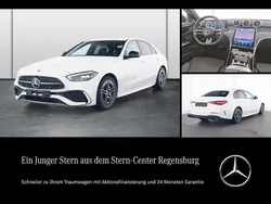 Weiß Gebraucht 2024 Mercedes C180 AMG Limousine | 39.269 € (Fairer Preis)