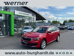 Velvet rot met. Gebraucht 2020 Skoda Kamiq Style SUV | 19.290 € (Guter Preis)