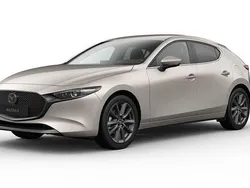 Blau Neu 2025 Mazda 3 Exclusive Limousine | 27.870 €