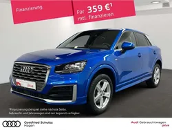 Blau Gebraucht 2019 Audi Q2 S-Line SUV | 19.810 € (Guter Preis)