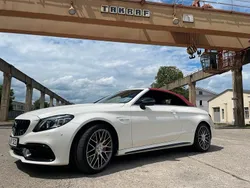 Weiß Gebraucht 2023 Mercedes C63S AMG Cabrio | 92.000 €