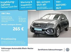 Indiumgrau metallic Gebraucht 2024 VW T-Roc R-line SUV | 30.992 € (Fairer Preis)