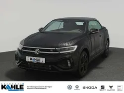 Deep black matt schwarz Neu 2024 VW T-Roc Cabriolet R-line Cabrio | 38.690 € (Fairer Preis)