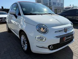 Weiß Gebraucht 2017 Fiat 500 Lounge Cabrio | 10.950 € (Etwas zu teuer)