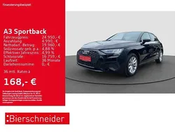 Schwarz Gebraucht 2024 Audi A3 Sportback Business Limousine | 24.950 € (Superpreis)