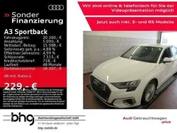 Weiß Gebraucht 2021 Audi A3 Sportback Advanced Limousine | 20.360 € (Guter Preis)