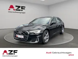 Mythosschwarz metallic Gebraucht 2024 Audi A6 S-Line Kombi | 46.280 €