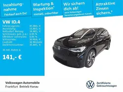 Grenadillschwarz metallic Gebraucht 2024 VW ID.4 GTX SUV | 45.980 € (Superpreis)