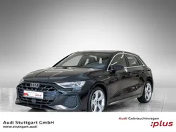 Schwarz Gebraucht 2024 Audi A3 Sportback S-Line Limousine | 35.970 € (Superpreis)