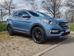 Blau Gebraucht 2018 Hyundai Santa Fe Premium SUV | 19.200 € (Guter Preis)