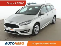 Silber Gebraucht 2016 Ford Focus ST-Line Kombi | 10.160 € (Guter Preis)