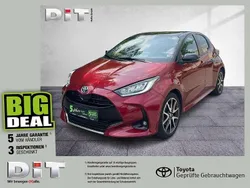 Tokiorot/schwarz Gebraucht 2021 Toyota Yaris Hybrid Style Kleinwagen | 18.140 € (Guter Preis)
