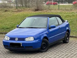Schwarz Gebraucht 1998 VW Golf Cabriolet Cabrio | 3.800 € (Fairer Preis)