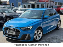 Blau Gebraucht 2021 Audi A1 Sportback S-Line Kleinwagen | 17.990 € (Fairer Preis)