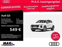 Arkonaweiß Neu 2025 Audi Q3 Basis SUV | 40.880 € (Guter Preis)