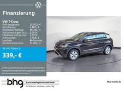Schwarz Gebraucht 2024 VW T-Cross Life SUV | 25.860 € (Fairer Preis)