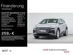 Kieselgrau Gebraucht 2021 Audi Q4 Sportback e-tron Advanced SUV | 30.488 € (Fairer Preis)