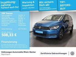 Caribbean blue metallic Gebraucht 2019 VW Touran IQ Drive Van / Kleinbus | 24.992 € (Fairer Preis)