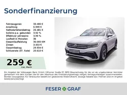 Pure white Gebraucht 2023 VW Tiguan R-line SUV | 33.480 € (Guter Preis)