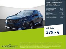 Lackierung blau celebes/metallic klarlack Gebraucht 2022 Peugeot 3008 Allure SUV | 21.580 € (Fairer Preis)