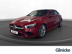 Rot Gebraucht 2021 Mercedes A200 AMG line Limousine | 27.480 € (Fairer Preis)