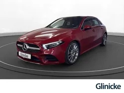 Rot Gebraucht 2021 Mercedes A200 AMG line Limousine | 28.880 € (Fairer Preis)