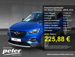 Topas blau metallic Gebraucht 2021 Opel Grandland X Ultimate SUV | 17.880 € (Superpreis)