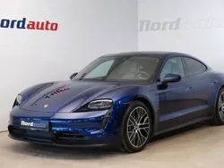 Blau Gebraucht 2021 Porsche Taycan Limousine | 54.900 € (Fairer Preis)