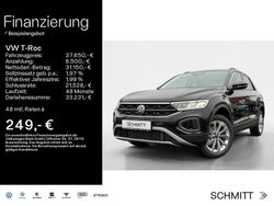 Schwarz Gebraucht 2022 VW T-Roc Life SUV | 37.650 €