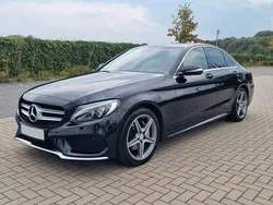 Schwarz Gebraucht 2014 Mercedes C220 AMG line Limousine | 20.800 € (Etwas zu teuer)