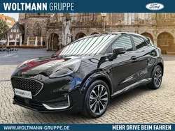Obsidianschwarz metallic Gebraucht 2021 Ford Puma ST-Line SUV | 22.890 € (Teuer)