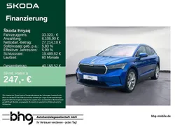 Blau Gebraucht 2022 Skoda Enyaq iV Lounge SUV | 33.320 € (Fairer Preis)