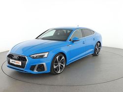 Blau Gebraucht 2021 Audi A5 Sportback S-Line Limousine | 31.110 € (Superpreis)