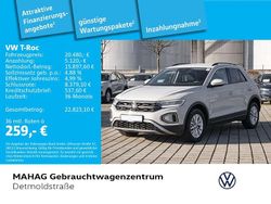 Grau Gebraucht 2023 VW T-Roc Life SUV | 20.480 € (Guter Preis)