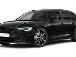 Schwarz Gebraucht 2024 Audi A6 S-Line Kombi | 53.390 €