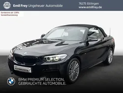 Saphirschwarz metallic Gebraucht 2020 BMW 218 M Sport Cabrio | 20.490 € (Guter Preis)