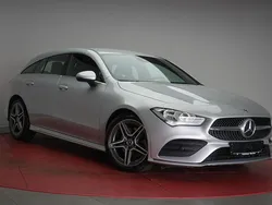 Silber Gebraucht 2021 Mercedes CLA220 Shooting Brake AMG line Kombi | 23.400 € (Guter Preis)