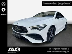 Unilack polarweiß Gebraucht 2024 Mercedes CLA200 AMG Coupé | 37.590 € (Fairer Preis)