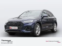 Blau Gebraucht 2023 Audi Q5 S-Line SUV | 48.440 € (Etwas zu teuer)
