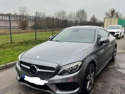 Grau Gebraucht 2016 Mercedes C300 AMG line Coupé | 28.900 € (Etwas zu teuer)