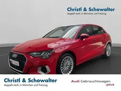 Tangorot metallic Gebraucht 2022 Audi A3 Sportback Advanced Plus Limousine | 25.507 € (Guter Preis)