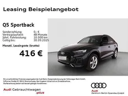 Schwarz Gebraucht 2024 Audi Q5 Sportback S-Line SUV | 51.980 € (Fairer Preis)
