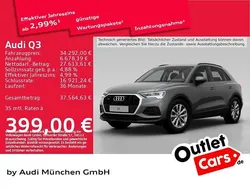 Chronosgrau metallic Gebraucht 2022 Audi Q3 Ambiente SUV | 32.883 € (Guter Preis)