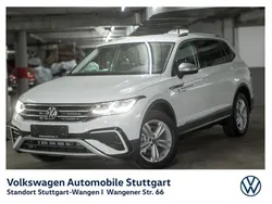 Pure white Gebraucht 2025 VW Tiguan Allspace Elegance SUV | 51.990 € (Teuer)