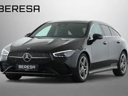 Schwarz Gebraucht 2024 Mercedes CLA200 Shooting Brake AMG Kombi | 34.990 € (Fairer Preis)