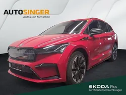 Velvetrot metallic Gebraucht 2025 Skoda Enyaq iV SportLine SUV | 48.780 € (Fairer Preis)