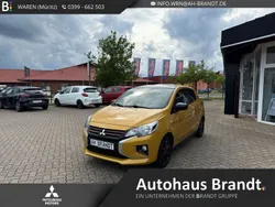 Gelb Gebraucht 2021 Mitsubishi Space Star Spirit+ Limousine | 13.900 € (Fairer Preis)