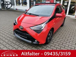 Rot Gebraucht 2021 Toyota Aygo Team Kleinwagen | 11.990 € (Fairer Preis)