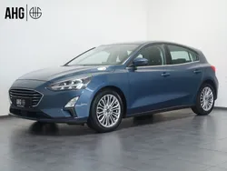 Blau Gebraucht 2021 Ford Focus Titanium Limousine | 18.800 € (Fairer Preis)
